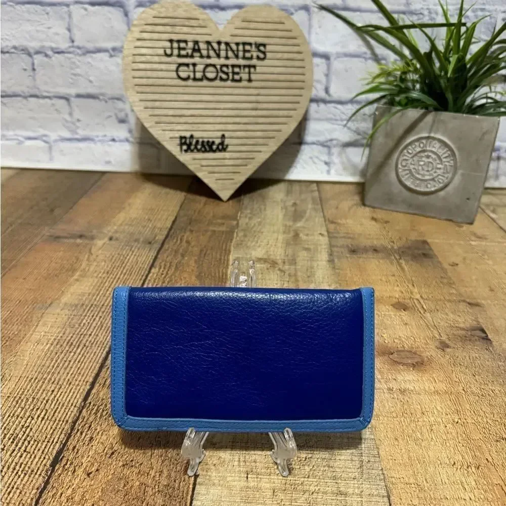 Brighton Leather Eyeglass Sunglasses Case Pouch Multicolor